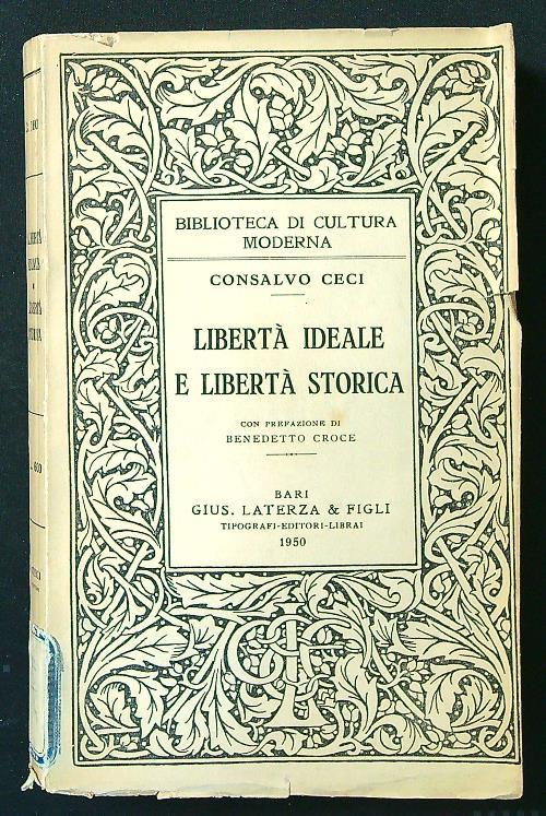 Libertà ideale e libertà storica