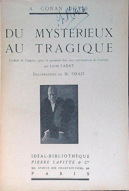 Du mysterieux au tragique - Arthur Conan Doyle - copertina