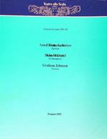 Concerti di Canto 1991-92. Anna Tomowa Sintow - Helmut Oertel