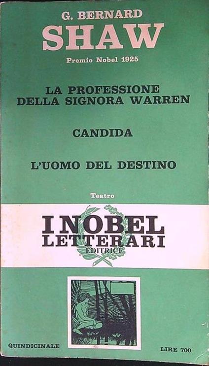 I Nobel letterari / Shaw - George Bernard Shaw - copertina