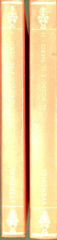 rosso e il nero 2vv - Stendhal - copertina