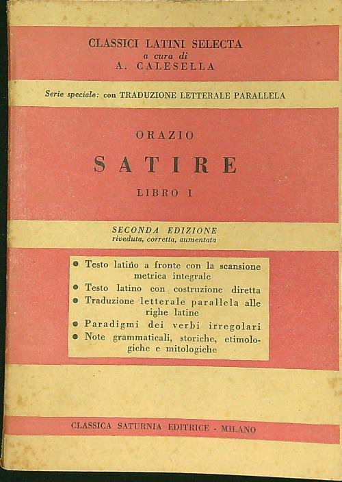 Satire libro I