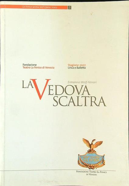 La vedova scaltra - copertina