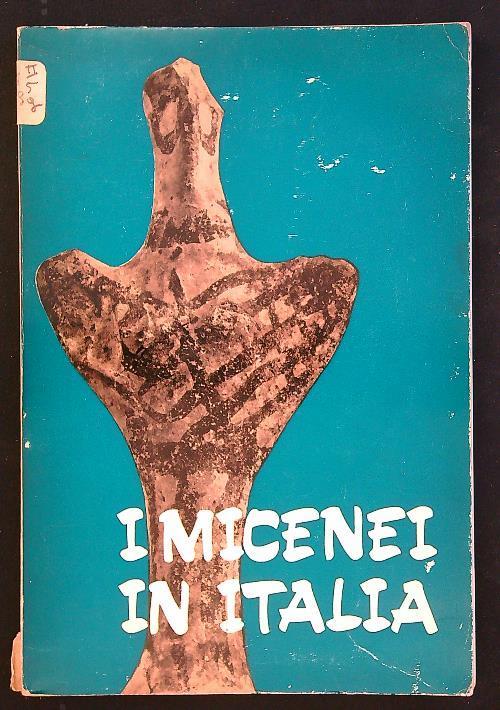 micenei in Italia - copertina