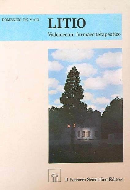 Litio: vademecum farmaco-terapeutico - Domenico De Maio - copertina