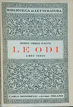 odi. Libro terzo