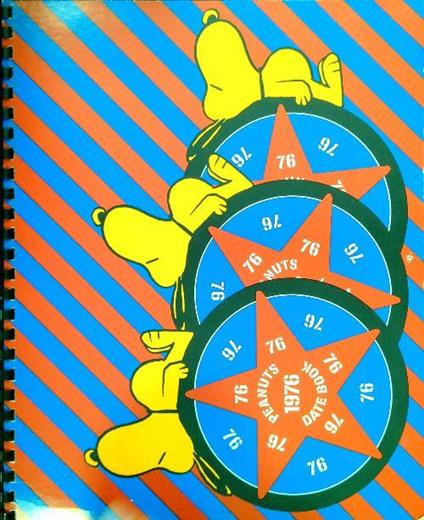 Peanuts 1976 Date Book - Charles M. Schulz - copertina