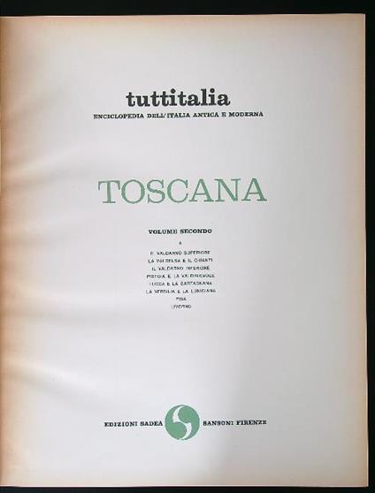 Tuttitalia Toscana vol. II - copertina
