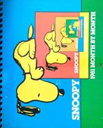 Snoopy 1981 month by month - Snoopy 1981 Date Book