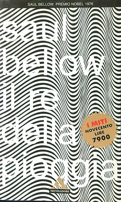 Il re della pioggia - Saul Bellow - copertina