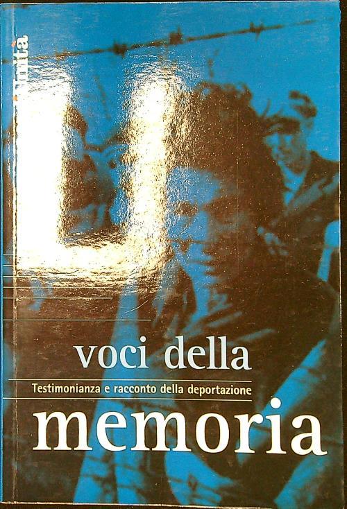 Voci della memoria - copertina