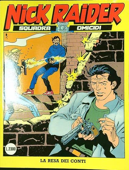 Nick Raider n. 60: La resa dei conti - copertina