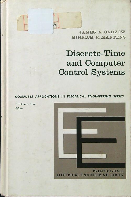 Discrete-Time and Computer Control Systems - Cadzow - copertina