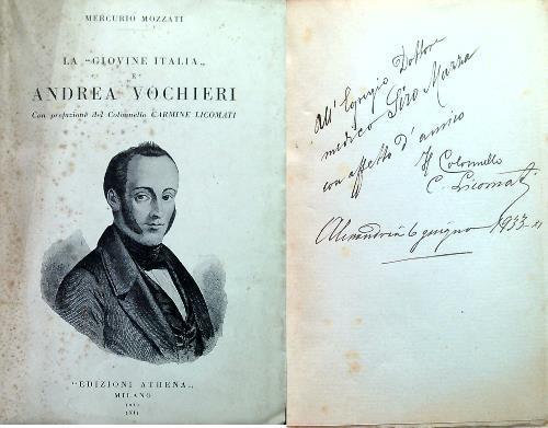 giovine Italia e Andrea Vochieri - Mercurio Mozzati - copertina