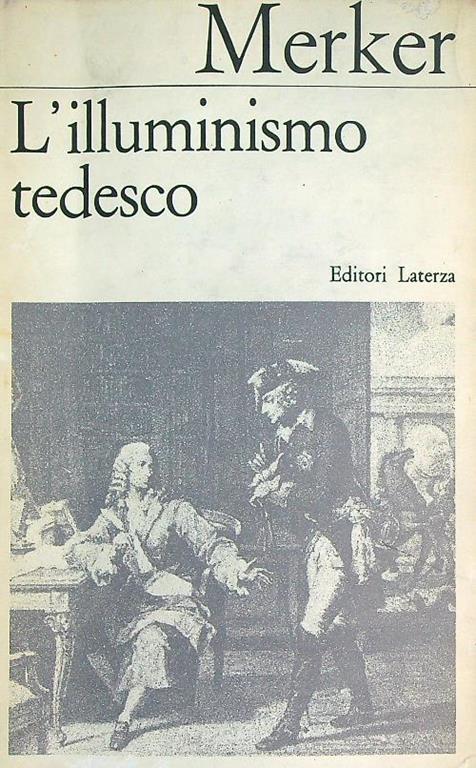 illuminismo tedesco - Nicolao Merker - copertina