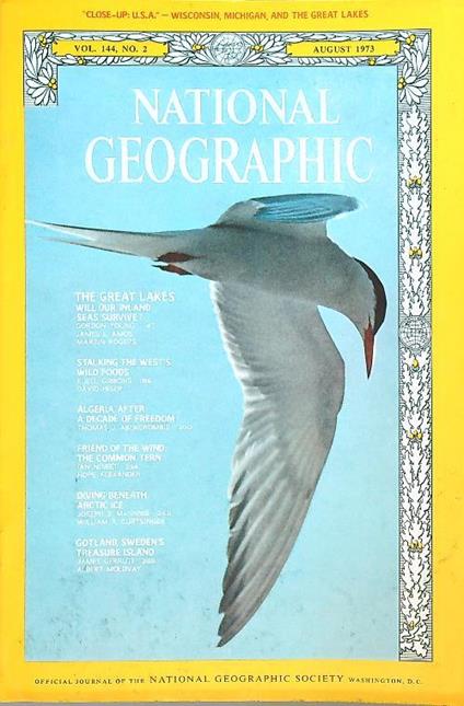 National geographic 2/august 1973 - copertina
