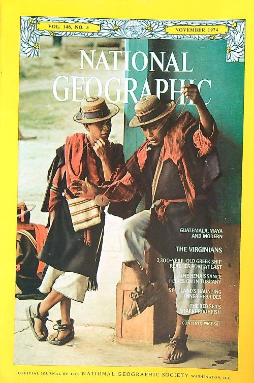 National geographic 5/november 1974