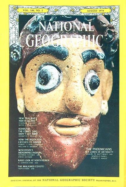 National geographic vol 146, n 2/august 1974 - copertina