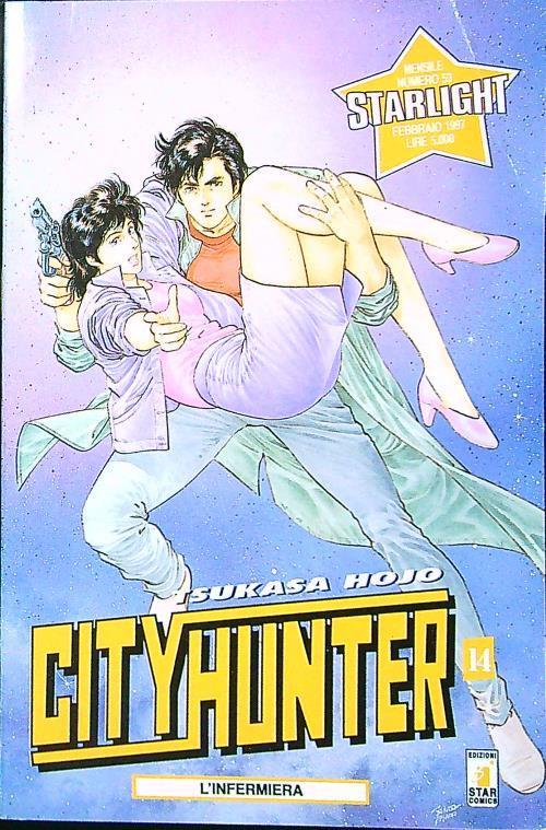 Cityhunter 14. L'infermiera - Tsukasa Hojo - copertina