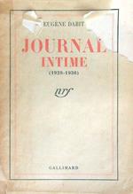 Journal intime 1928 - 1936