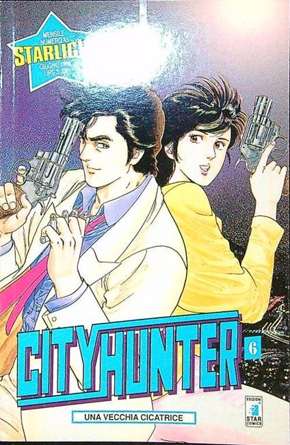 Cityhunter 6. Una vecchia cicatrice - Tsukasa Hojo - copertina