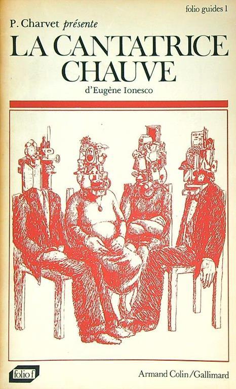 cantatrice chauve - Eugène Ionesco - copertina