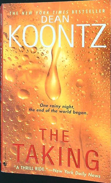 The Taking - Dean Koontz - copertina