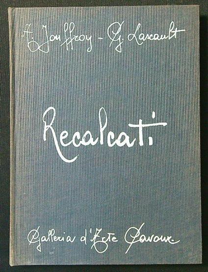 Antonio Recalcati - Jouffroy - copertina