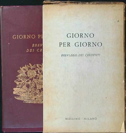 Giorno per giorno breviario dei credenti