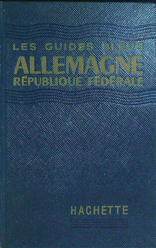 guides bleus Allemagne, Republique Federale