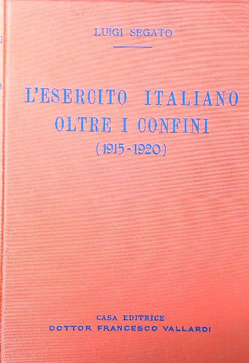 esercito italiano oltre i confini