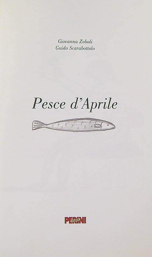 Pesce d'aprile - Giovanna Zoboli - copertina