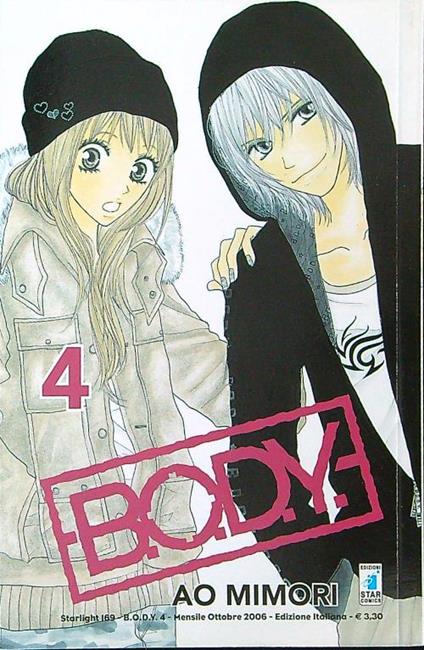 Body 4 - Ao Mimori - copertina