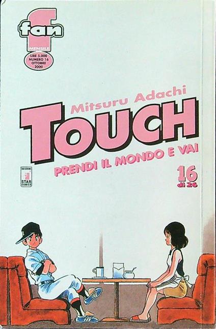 Touch. Prendi il volo e vai n. 16 - Mitsuru Adachi - copertina