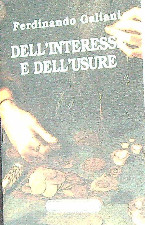 Dell'interesse e dell'usure