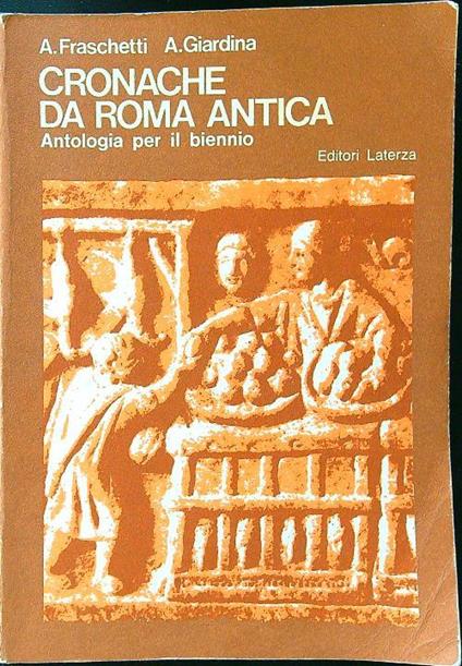 Cronache da Roma antica - Franchetti - copertina