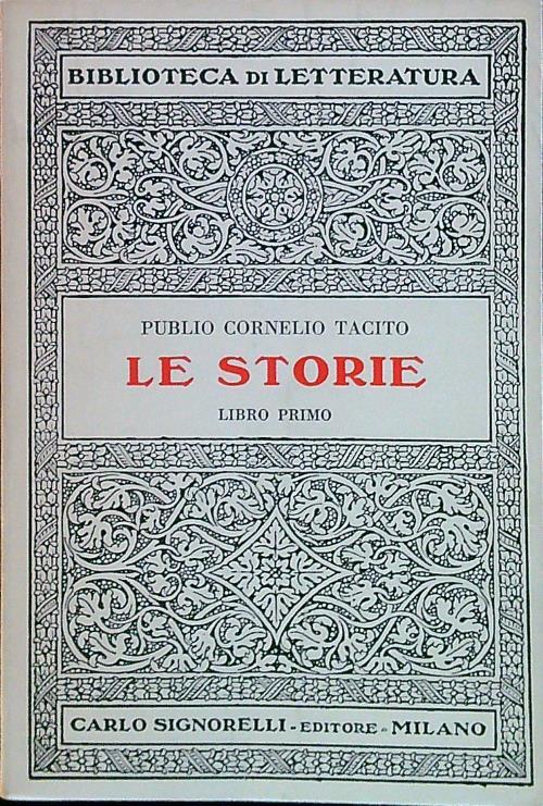 storie - Libro primo