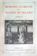 Memorie storiche della diocesi di Milano vol. IV