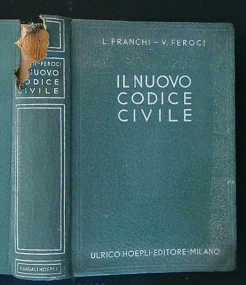 nuovo codice civile - Franchi - copertina