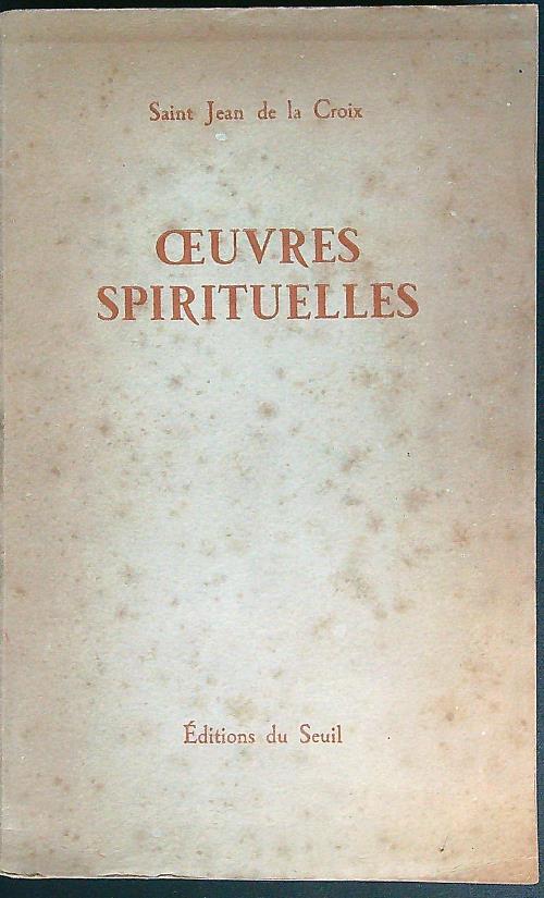 Oeuvres Spirituelles