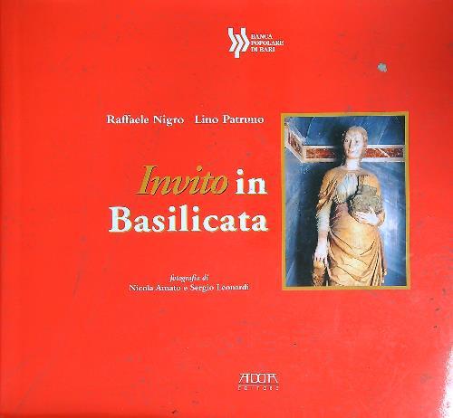 Invito in Basilicata - Raffaele Nigro - copertina