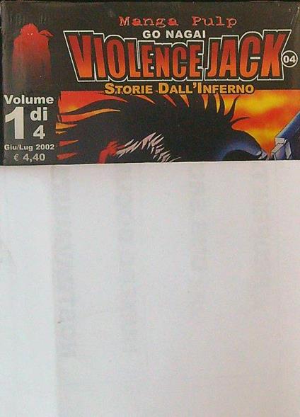 Violence Jack 1/4 - giu-lug 2002 - Go Nagai - copertina
