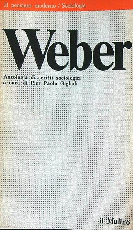 Weber - Pier Paolo Giglioli - copertina