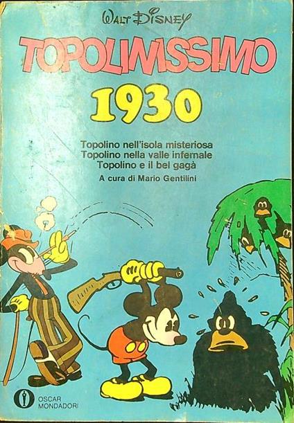 Topolinissimo 1930 - Walt Disney - copertina