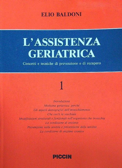 assistenza geriatrica 4 voll - Elio Baldoni - copertina
