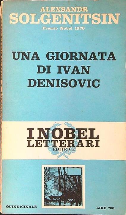 giornata di Ivan Denisovic - A. Solgenitsin - copertina
