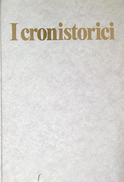 cronistorici. Personaggi e avvenimenti del 1992 - copertina