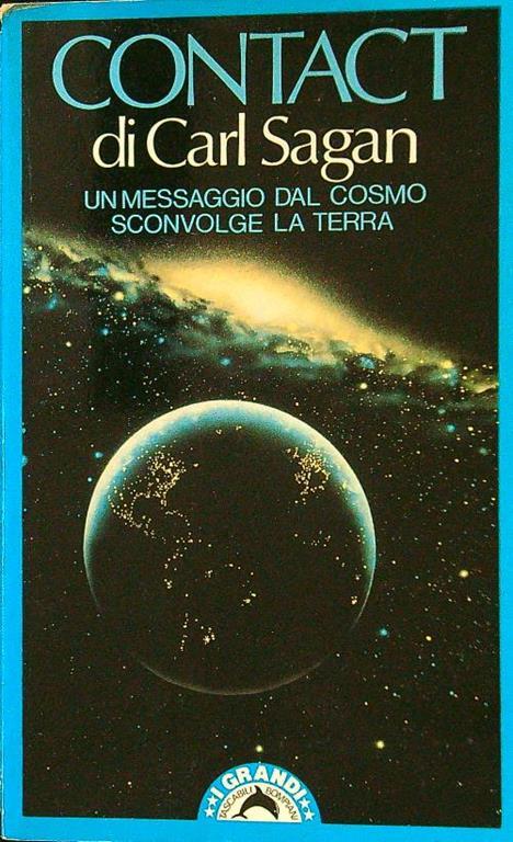 Contact - Carl Sagan - copertina
