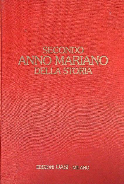 Secondo anno mariano della storia - copertina