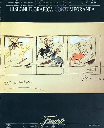 Asta 767. Disegni e grafica contemporanea. Milano 3 dicembre 1990 - copertina